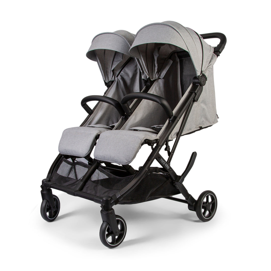 Red Kite Push Me Dubl Twin Stroller - Grey (NEW 2024)