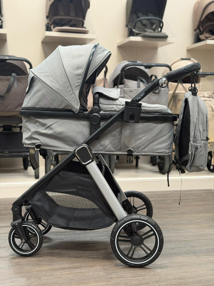 EX DISPLAY Lorelli Aspen 3in1 Travel System - Grey