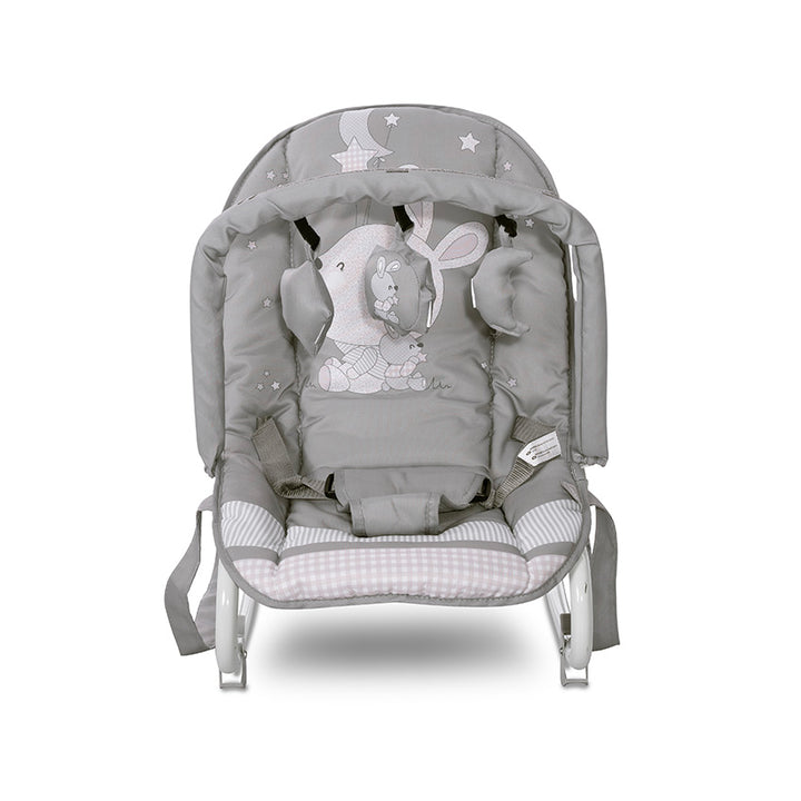 Lorelli Eliza Baby Rocker - Grey Rabbits