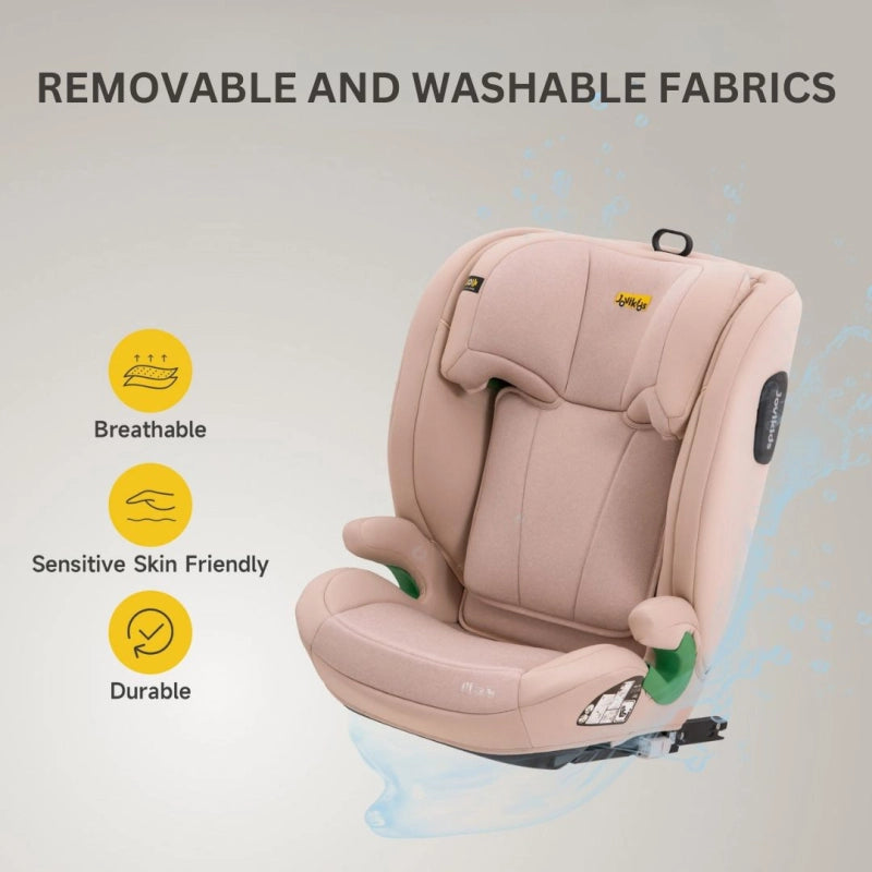 JoviKids Leon i-Size Booster Car Seat – Rosewood