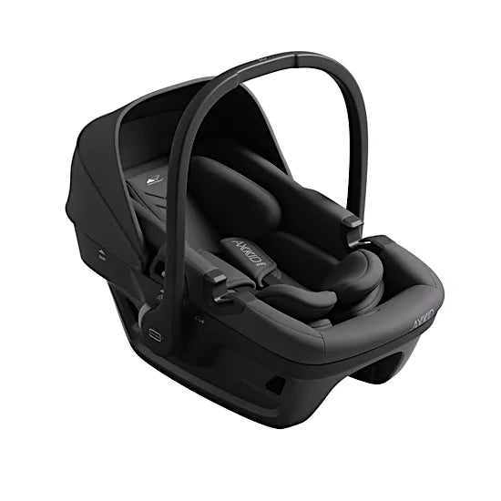 Axkid Zero Pro Infant Car Seat + Rotating Isofix Base - Arctic Mist Grey