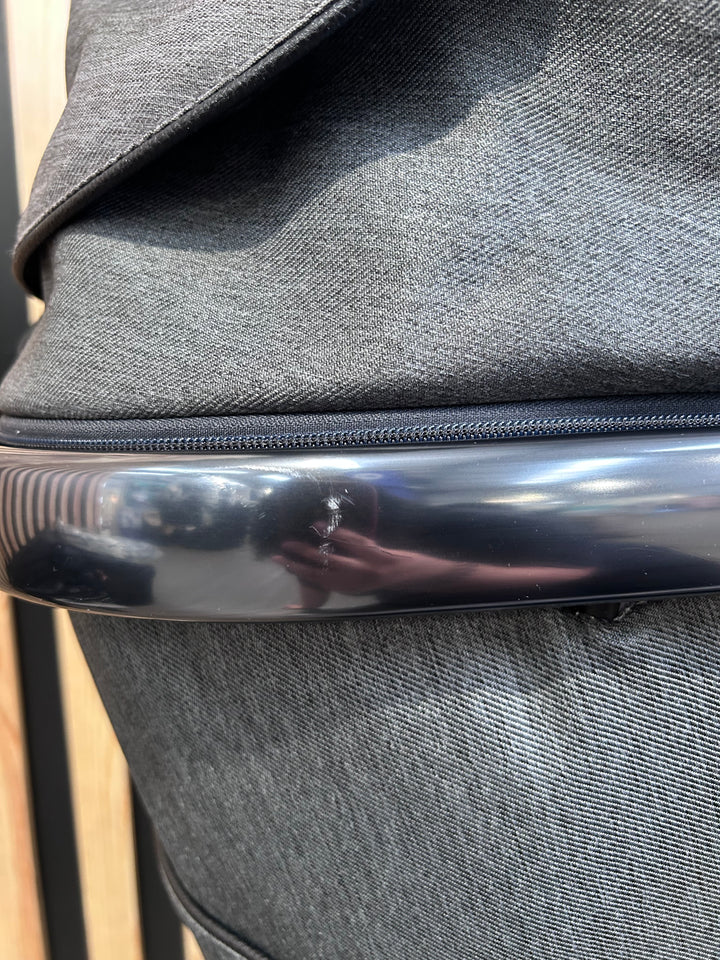 PRE LOVED iCandy Peach 6 Travel System - Dark Grey Twill