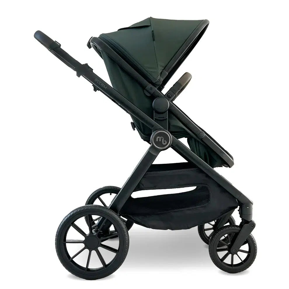 My Babiie MB220 3in1 + Base Travel System - Forest Green