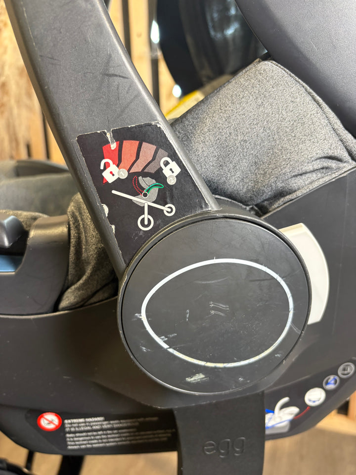 PRE LOVED egg2 Double Travel System - Quartz