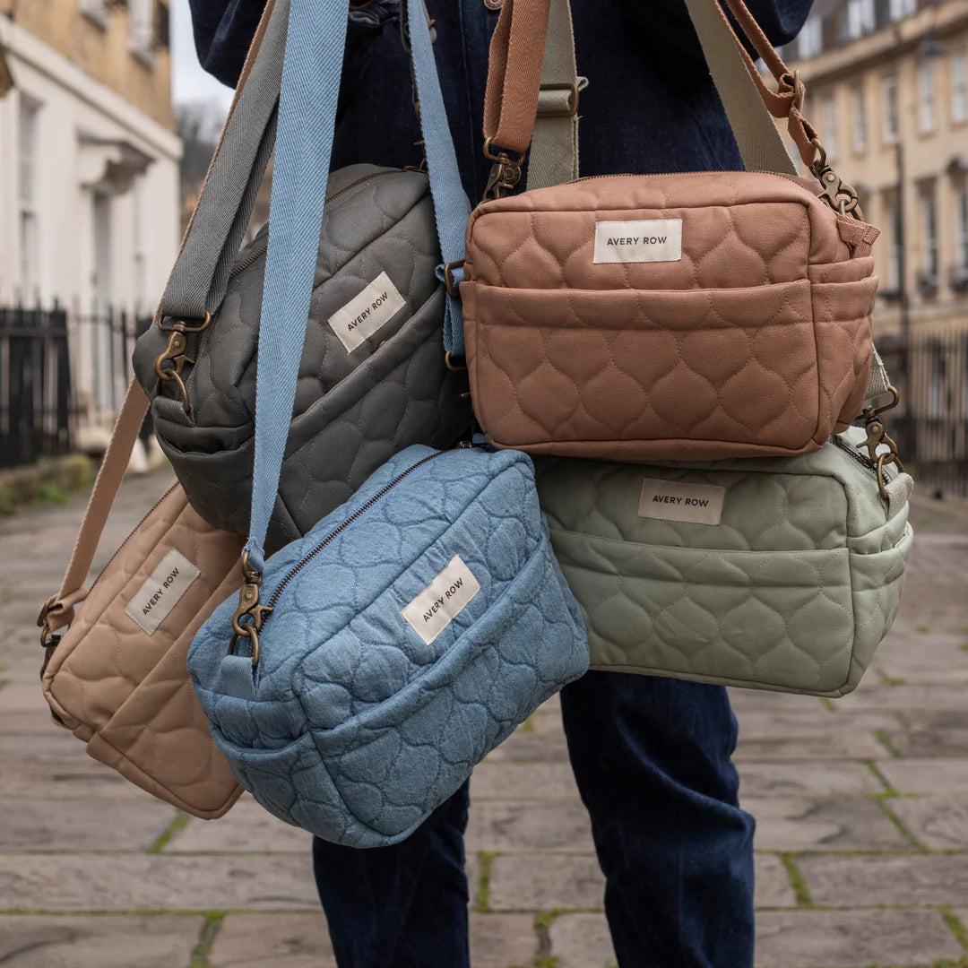 Avery Row Pram Organiser Bag - Denim