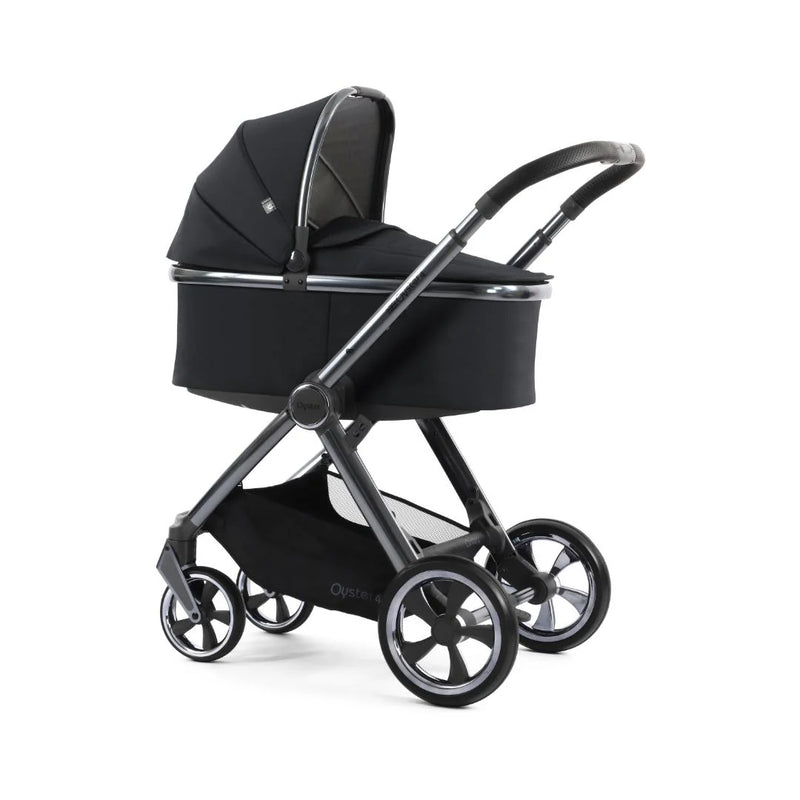 Oyster4 Luxury Travel System Bundle Inc Capsule 360 Car Seat - Carbonite