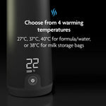 Baby Brezza SuperFast Portable Bottle Warmer - All Black