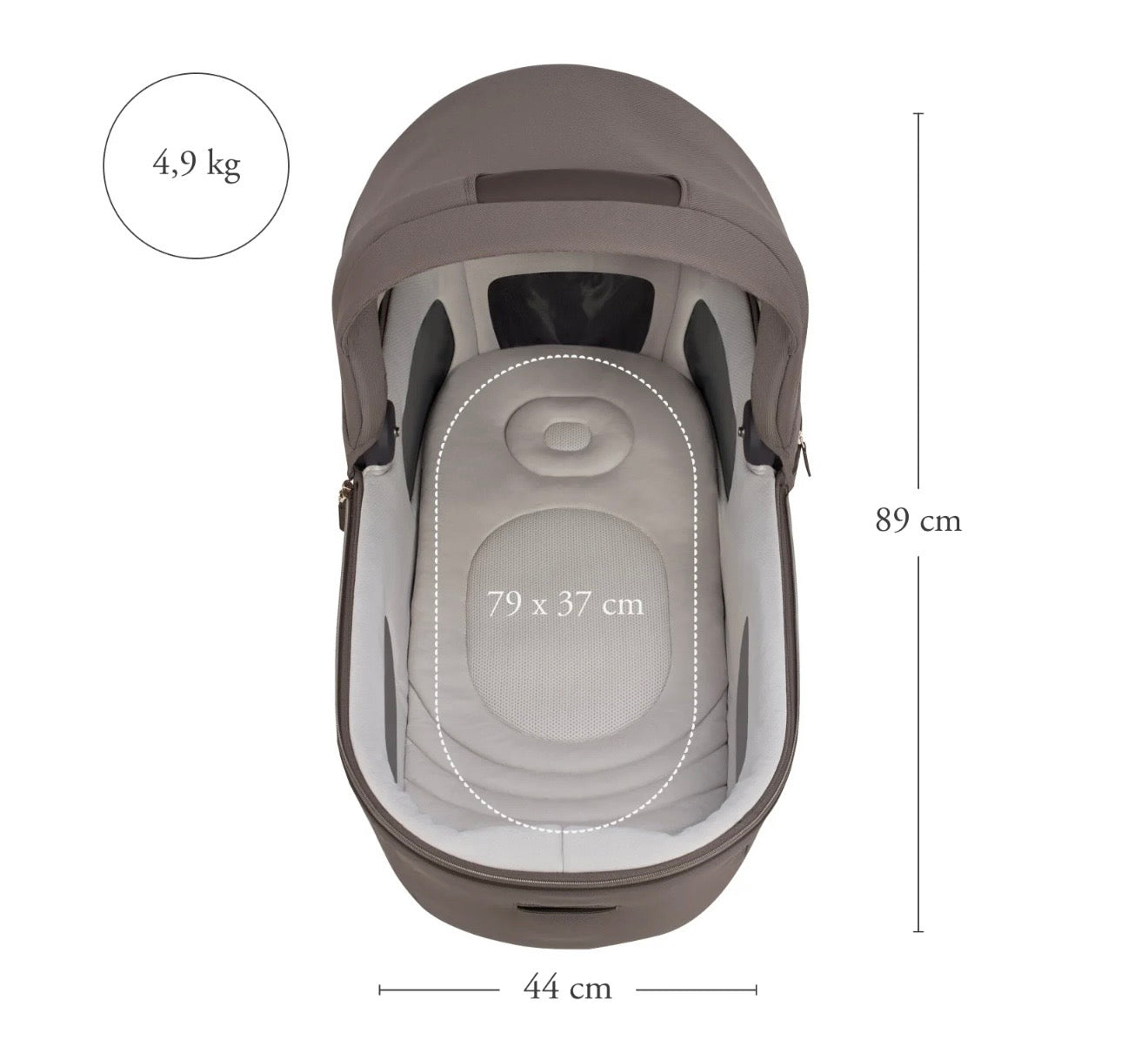 Inglesina Aptica Quattro 4in1 Travel System - Vicuna Beige (2026 Model)