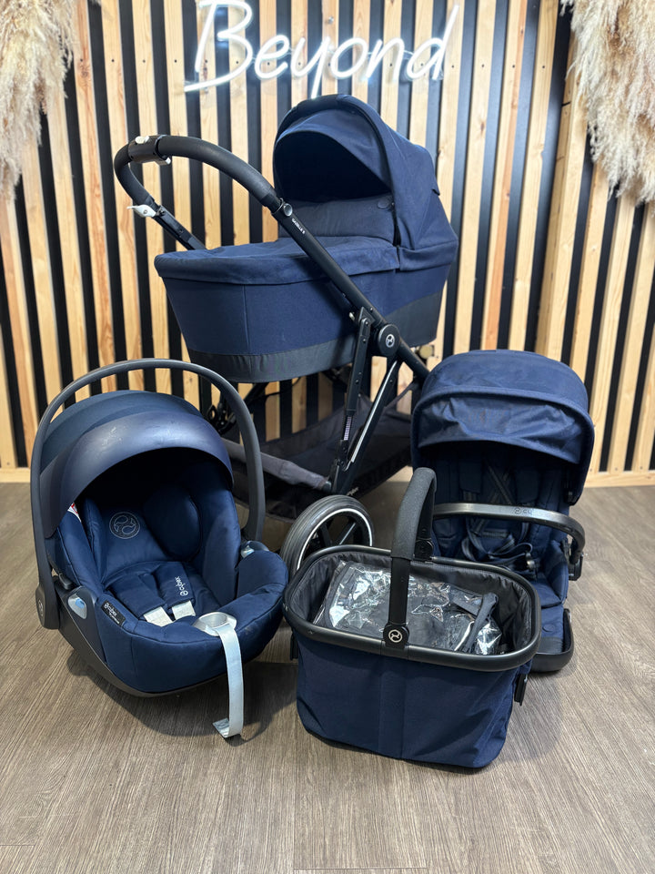 PRE LOVED Cybex Gazelle S Travel System - Navy Blue