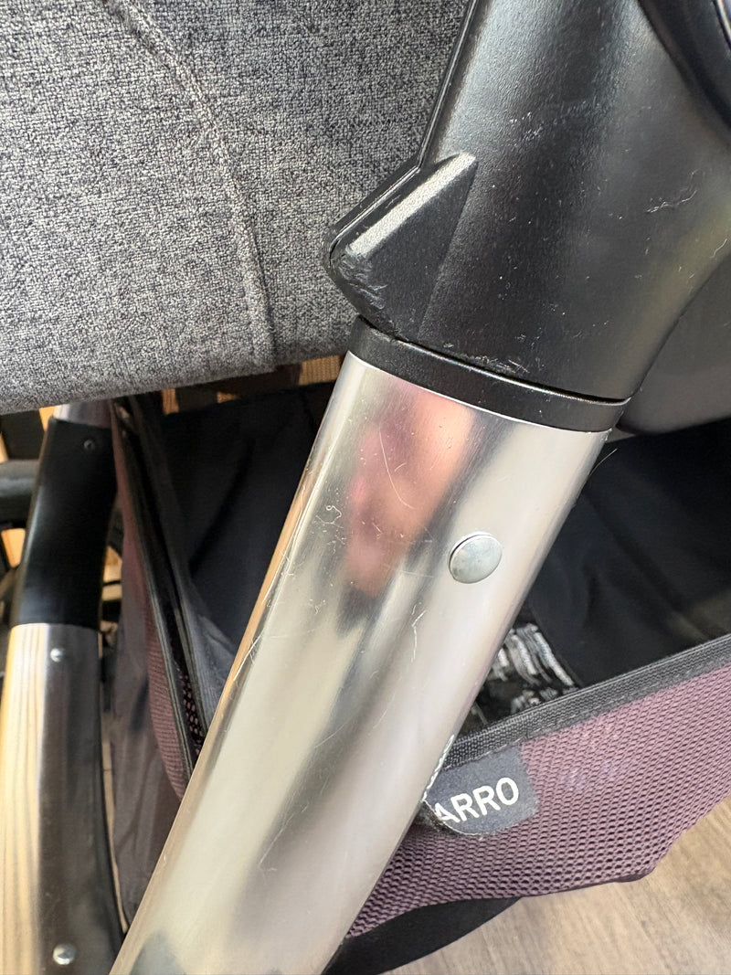 PRE LOVED Mamas & Papas Ocarro Pram, Pushchair + Accessories - Grey Tweed
