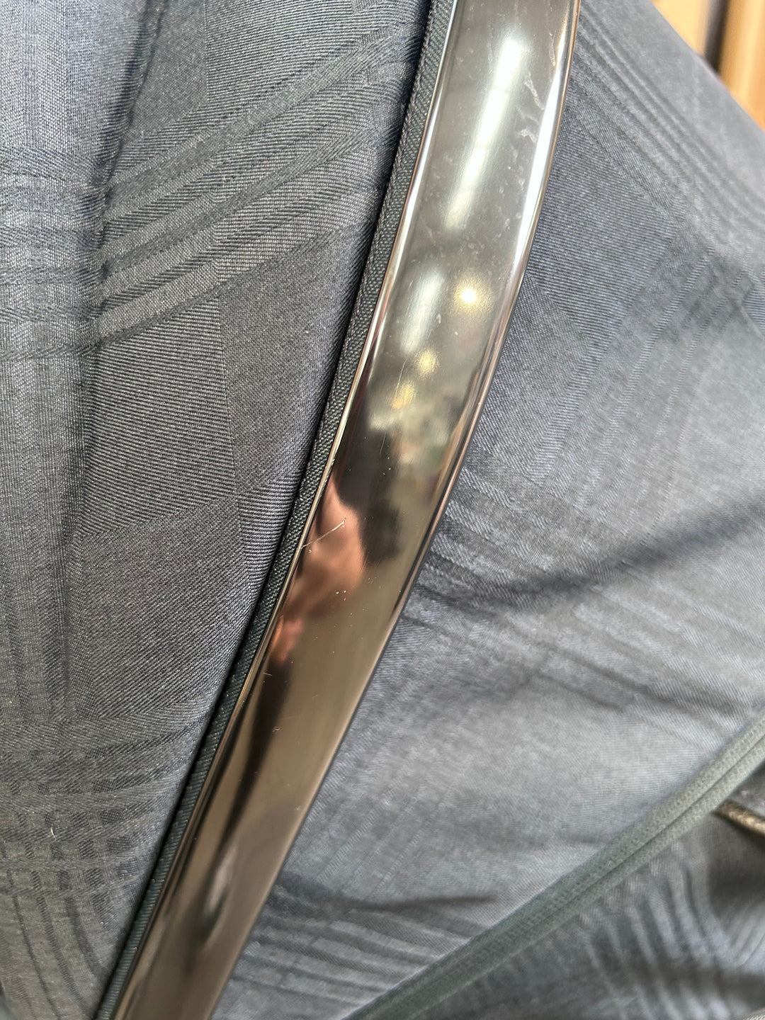 PRE LOVED iCandy Peach 6 Travel System - Navy Check