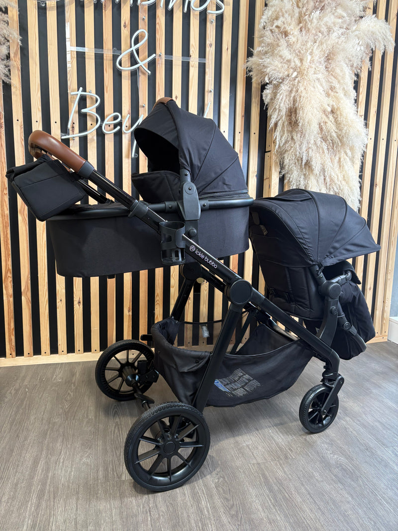 PRE LOVED Ickle Bubba Virgo Growing Family Bundle - Black
