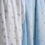 Avery Row Extra Large Organic Baby Muslins, Set of 2 - Little Farm/Radish