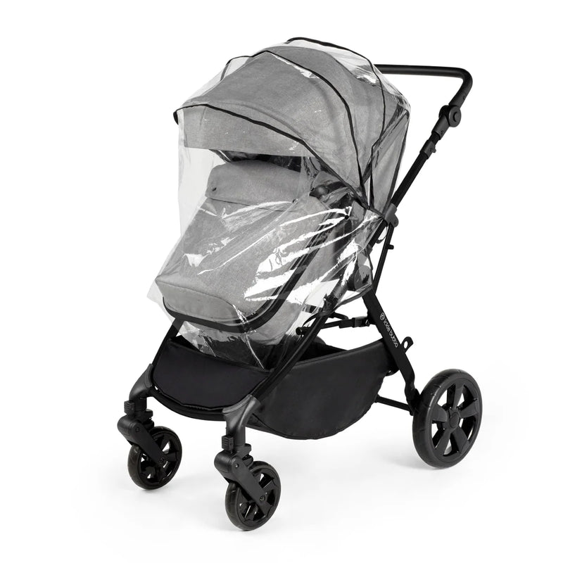 Ickle Bubba Comet 3in1 Travel System With Astral Car Seat - Black/Space Grey
