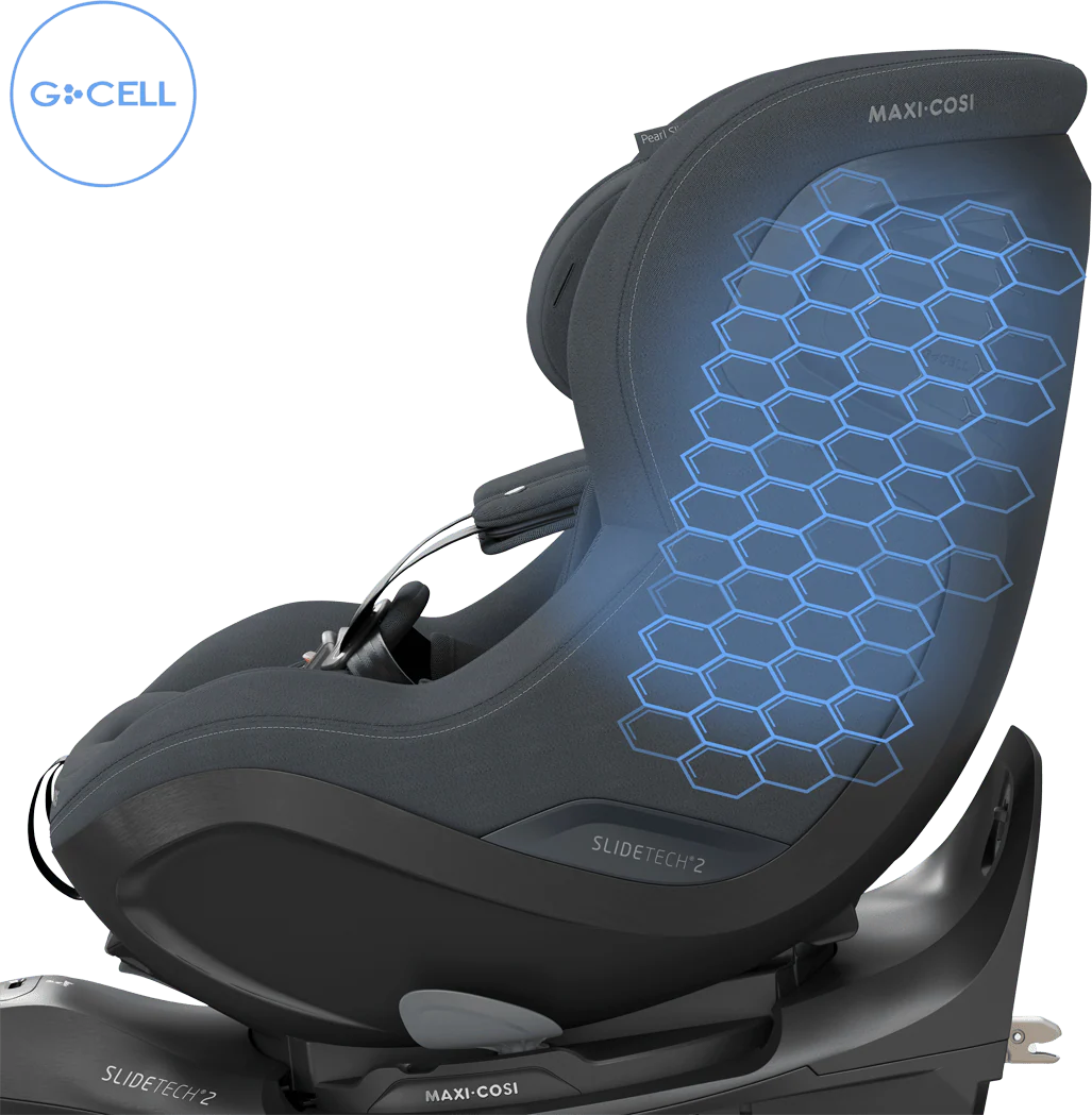 Maxi-Cosi Pearl Slide Pro Car Seat - Authentic Graphite