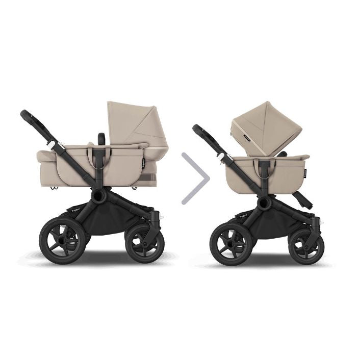 Bugaboo Donkey 5 Twin - Black/Desert Taupe