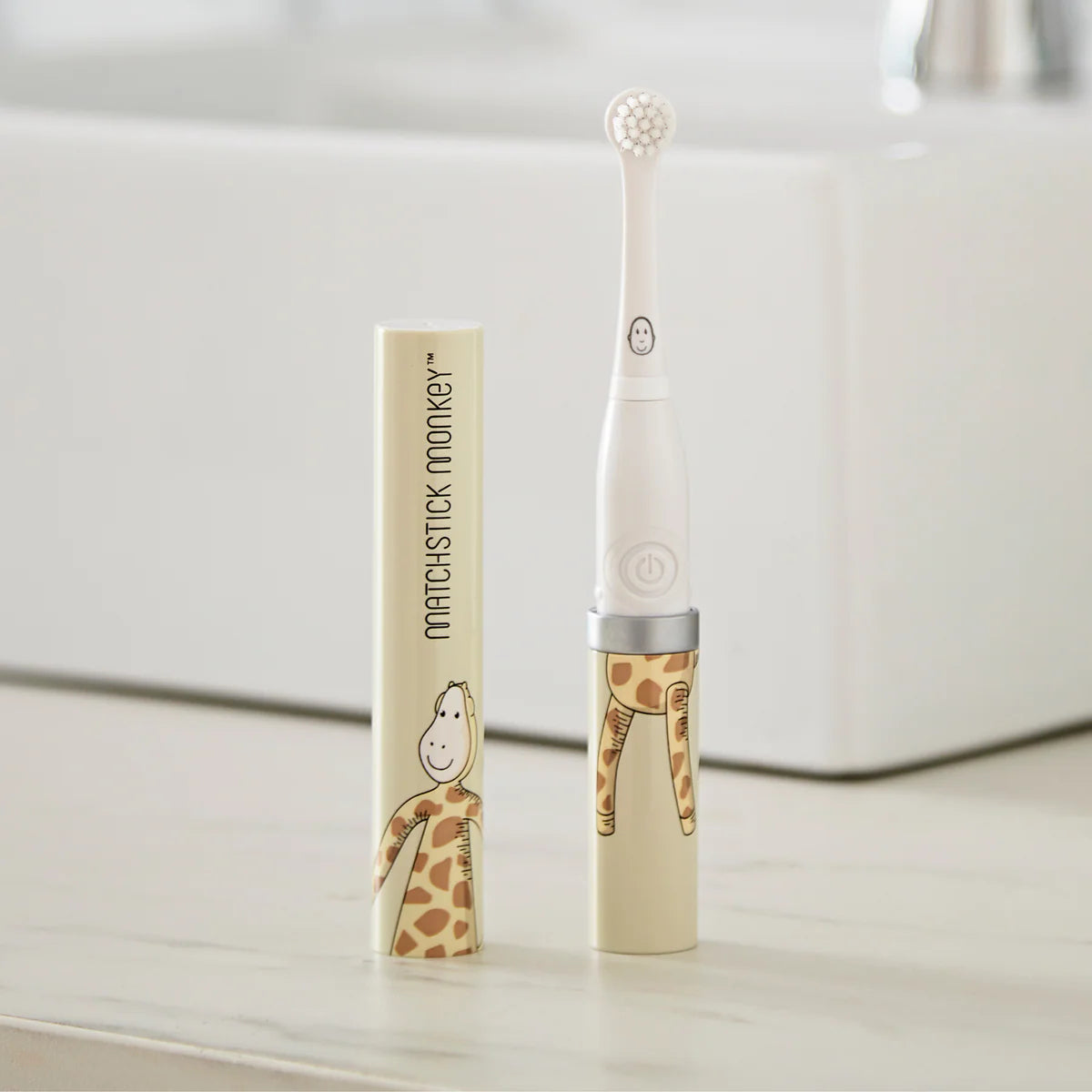 Matchstick Monkey Baby Electric Sonic  Toothbrush - Gigi Giraffe