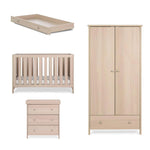 Obaby Nika 3 Piece Room Set & Underdrawer Bundle - Aspen