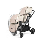 Ickle Bubba Virgo Growing Family 14 Piece Inc Nimbus Car Seat + Base Travel System Bundle - Stone