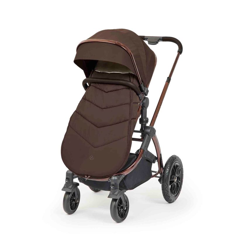 Ickle Bubba Stomp Luxe Elements Edition 17 Piece Bundle Inc Bubba Crib - Chestnut