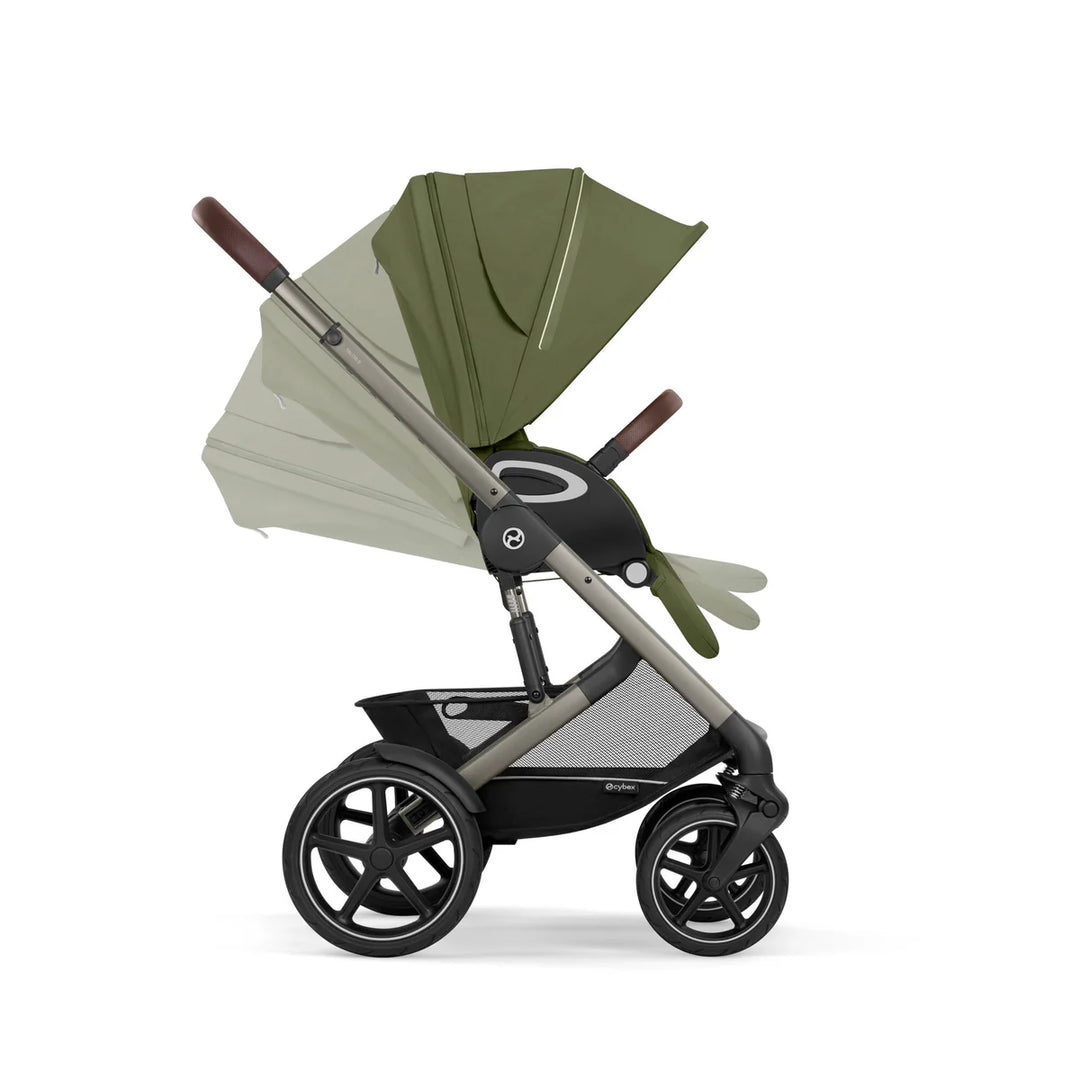 Cybex Talos S Lux 10-Piece Cloud G Travel System Bundle - Moss Green