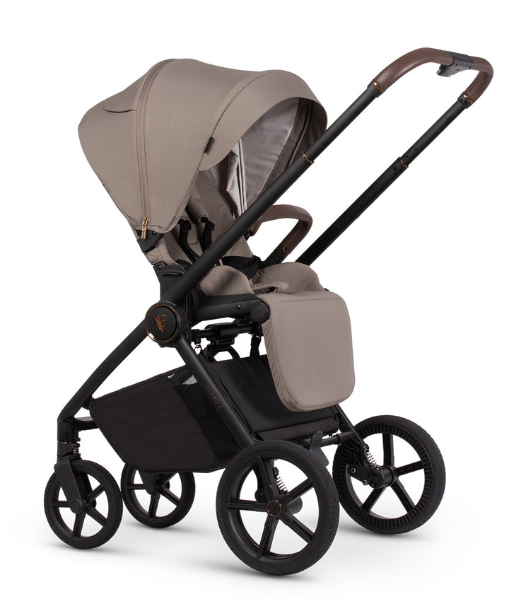 Venicci Claro2 Pram & Pushchair 8 Piece Bundle - Almond