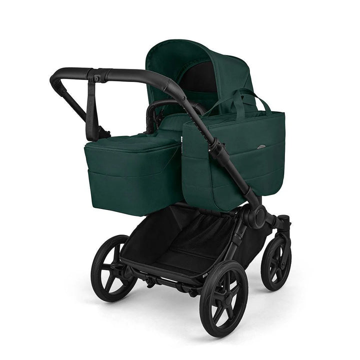 Bugaboo Donkey 6 Double Essential Stroller Bundle - Fern Green