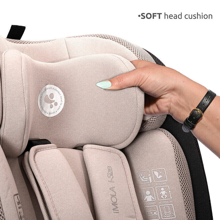 Lorelli Imola i-Size 360° Rotating Car Seat - Beige