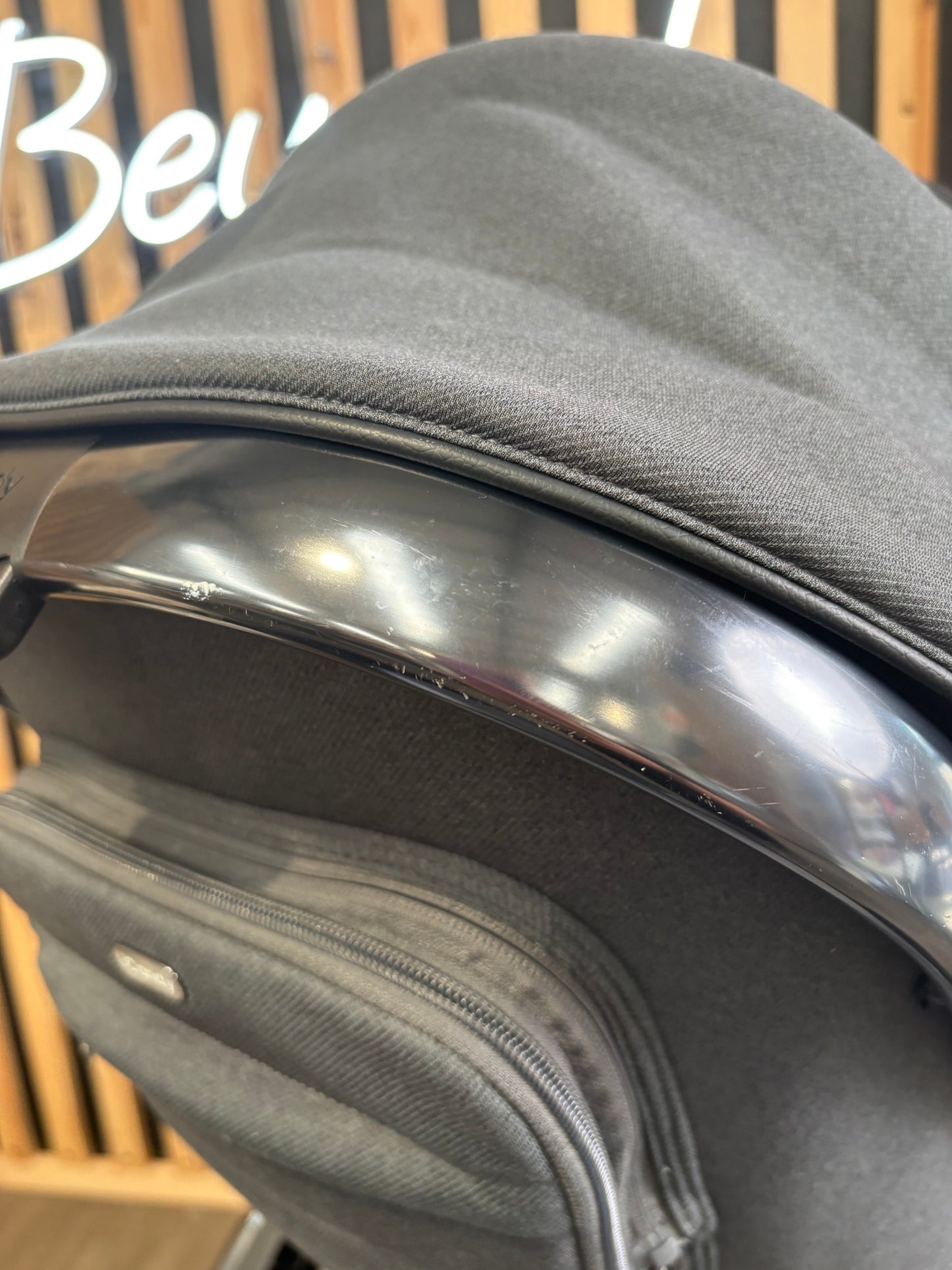 PRE LOVED iCandy Peach 7 Double Pushchair - Phantom/Truffle