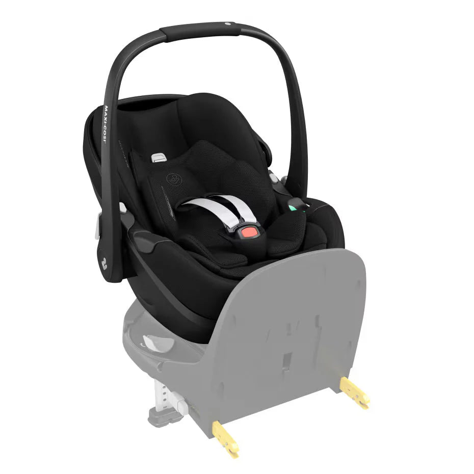 Maxi-Cosi Pebble 360 Pro2 Car Seat + FamilyFix 360 Pro Base - Luxe Twillic Black