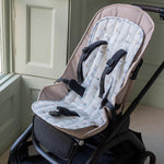 Avery Row Pram Liner - Coastline/Waves