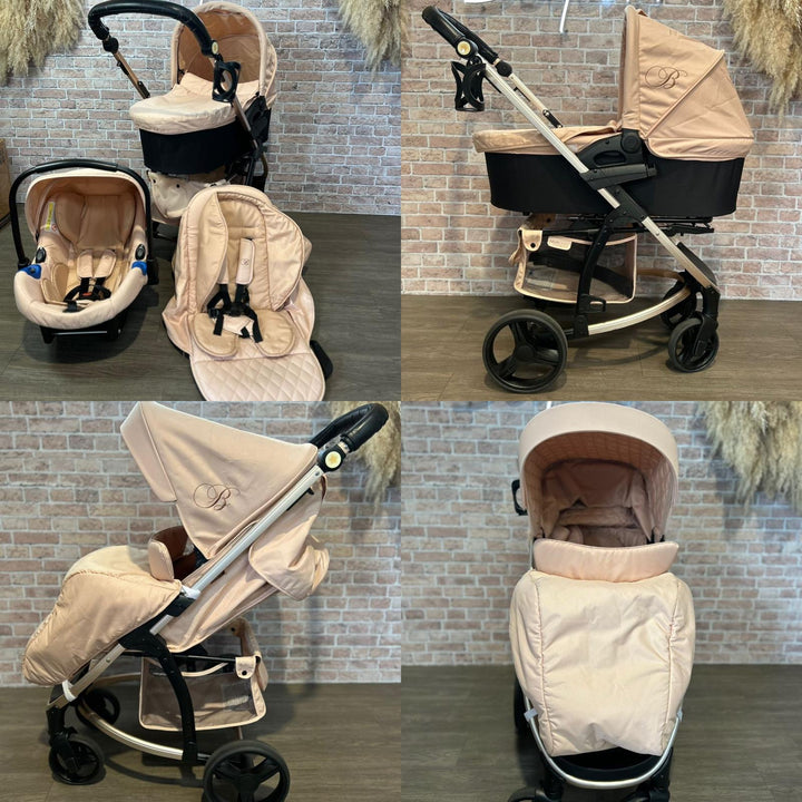 PRE LOVED My Babiie MB200 Billie Faiers Travel System - Blush