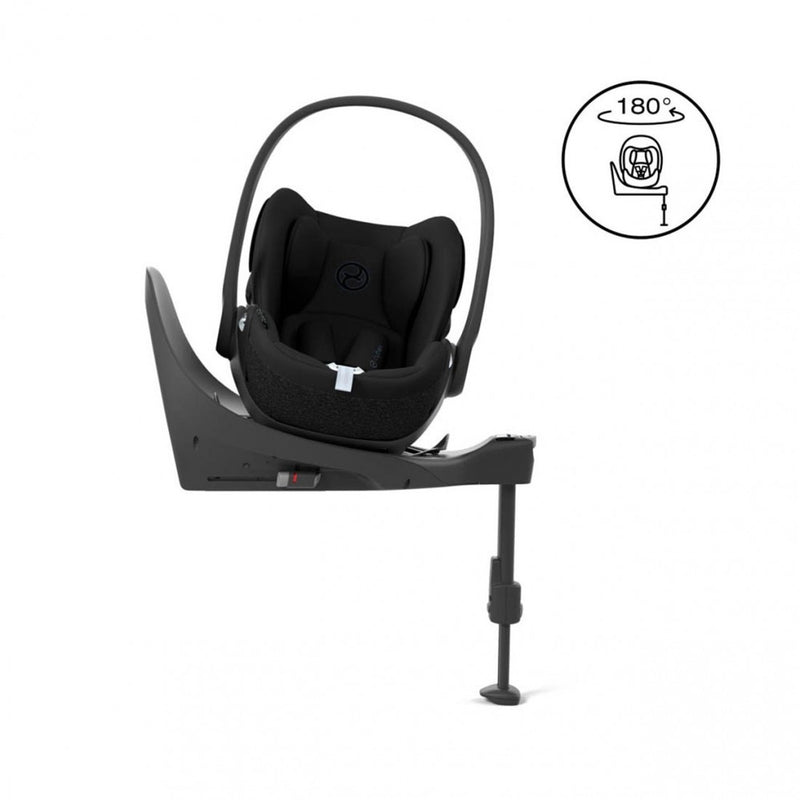 egg3 Luxury Cloud T i-Size Travel System Bundle - Carbonite