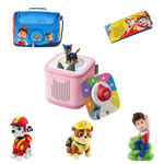 Tonies Paw Patrol Ultimate Bundle – Toniebox 2 + Jungle Pup Figures + Tonieplay Controller + Listen & Play Bag + Sleeve + Tonieplay: Adventure Bay Rescue Heroes