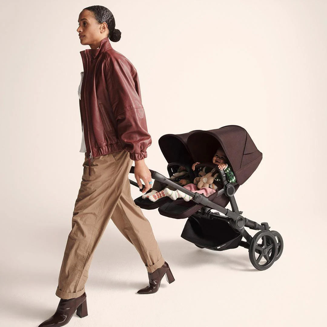 Bugaboo Donkey 6 Twin Stroller - Heritage Black