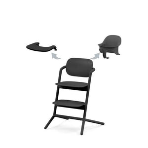 Cybex Lemo 3-in-1 Highchair - Stunning Black