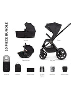 Venicci Upline2 Car Seat Travel System - All Black