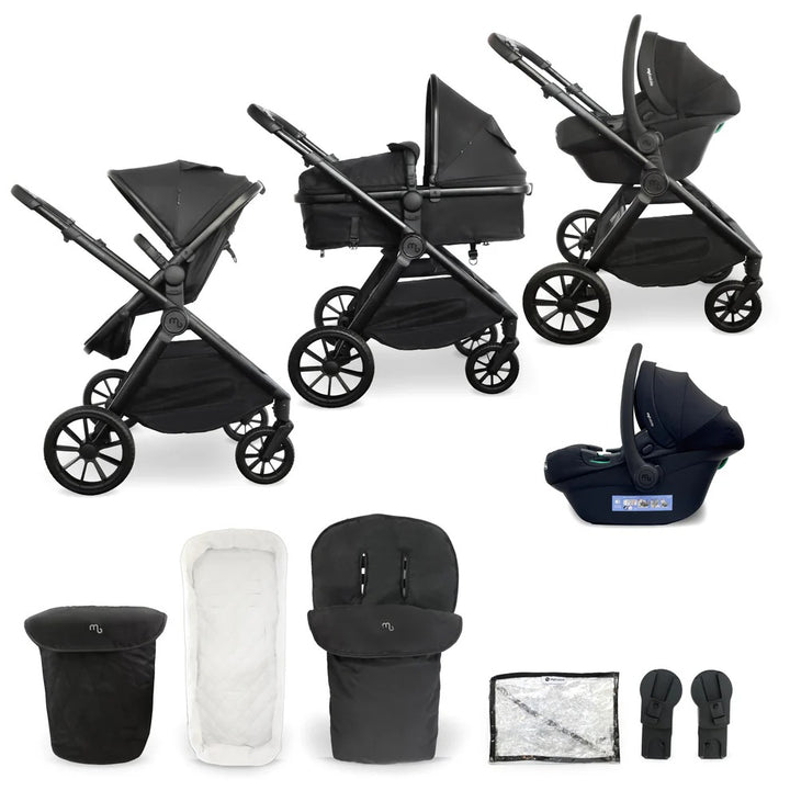 My Babiie MB220 3in1 Travel System - Black