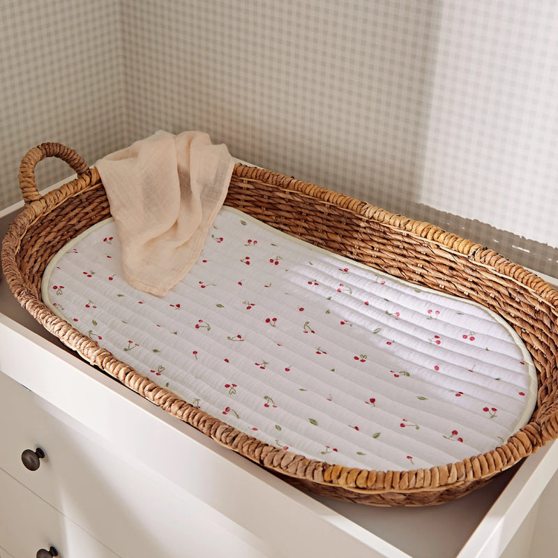 CuddleCo 2 Pack Travel Changing Pad - Ditsy Cherry