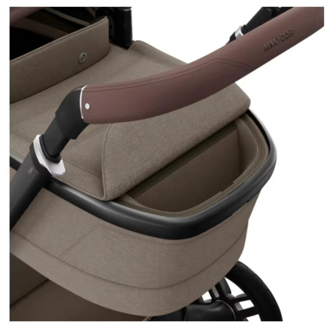 Maxi-Cosi Fame Travel System- Twillic Truffle | Black