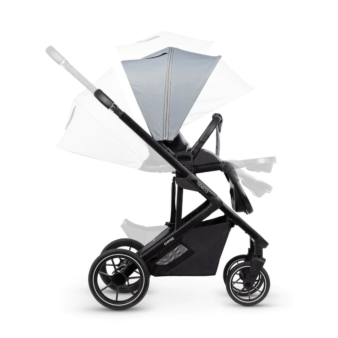 Venicci Empire 3 in 1 Complete Travel System Bundle - Urban Grey