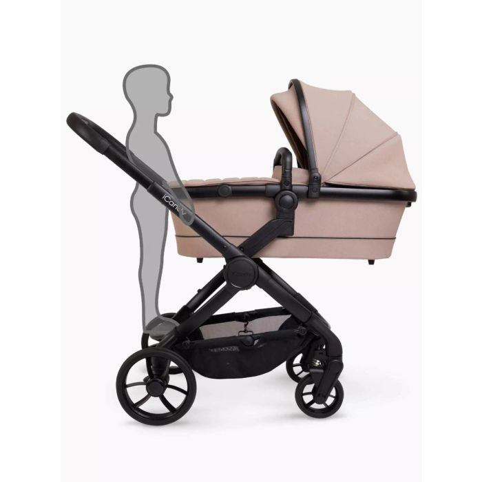 iCandy Peach 7 Maxi Cosi Pebble 360 PRO i-Size Complete Travel System Bundle - Cookie