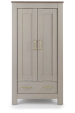 DAMAGED BabyStyle Charnwood Bordeaux Wardrobe - Oatmeal (COLLECTION OR LOCAL DELIVERY)