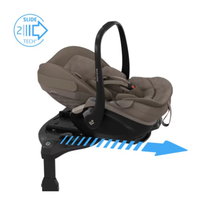 Maxi Cosi Pebble Slide Pro Car Seat - Oak Truffle