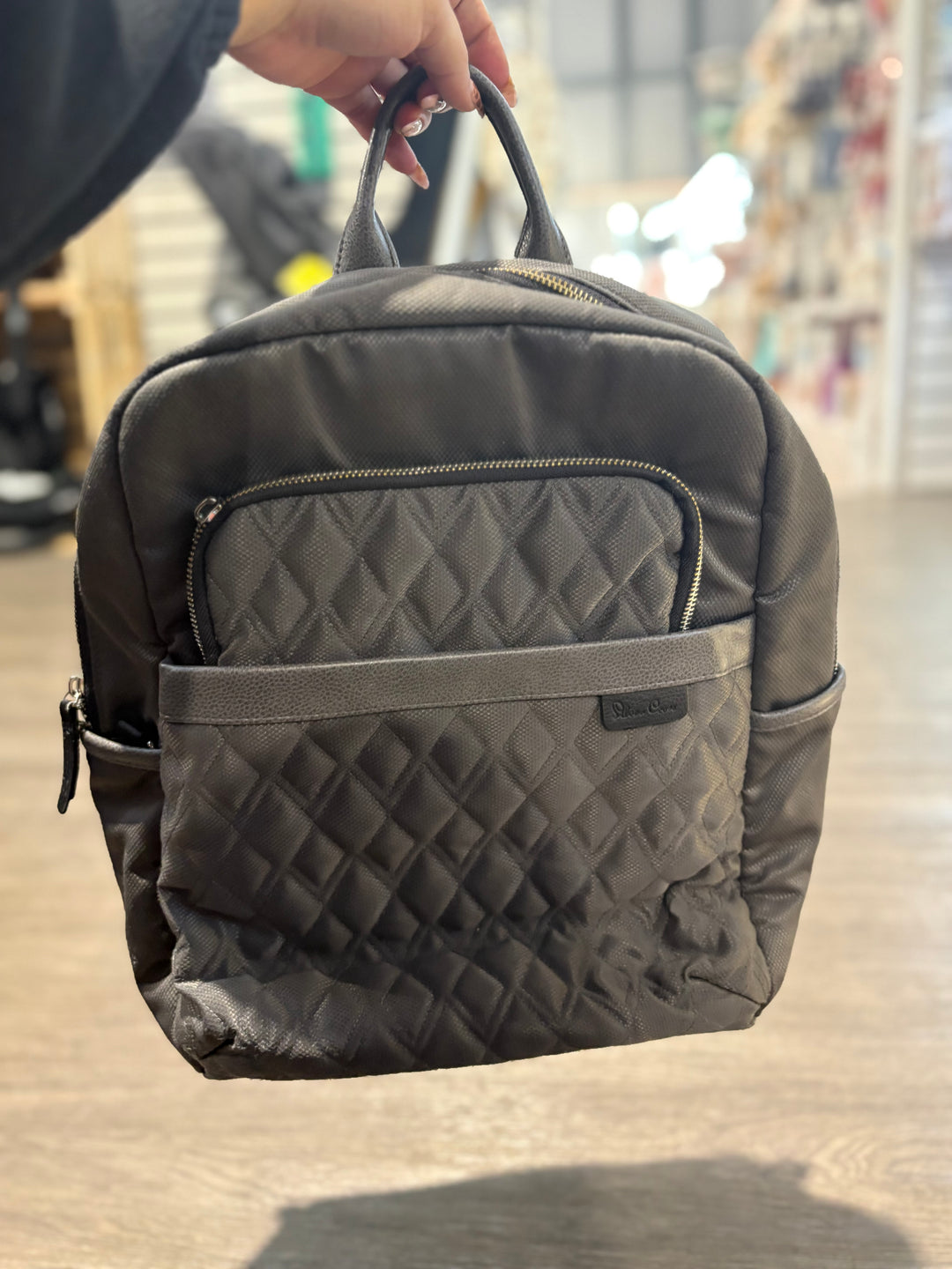 PRE LOVED Silver Cross Wayfarer Backpack Changing Bag - Clay