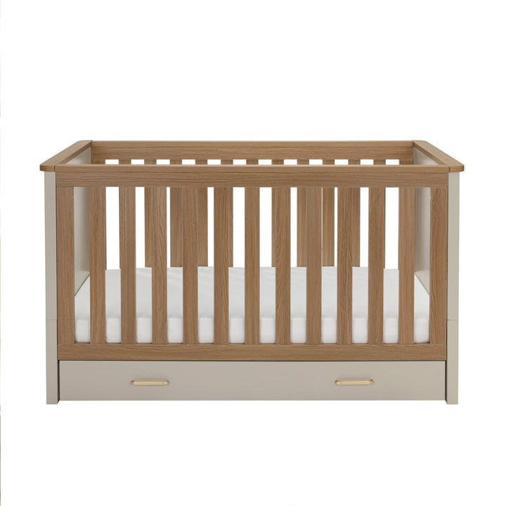 Babymore Mira 3 Piece Nursery Room Set – Cashmere Warm Oak