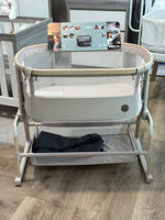 EX DISPLAY Maxi Cosi Iora Air Bedside Crib - Classic Beige