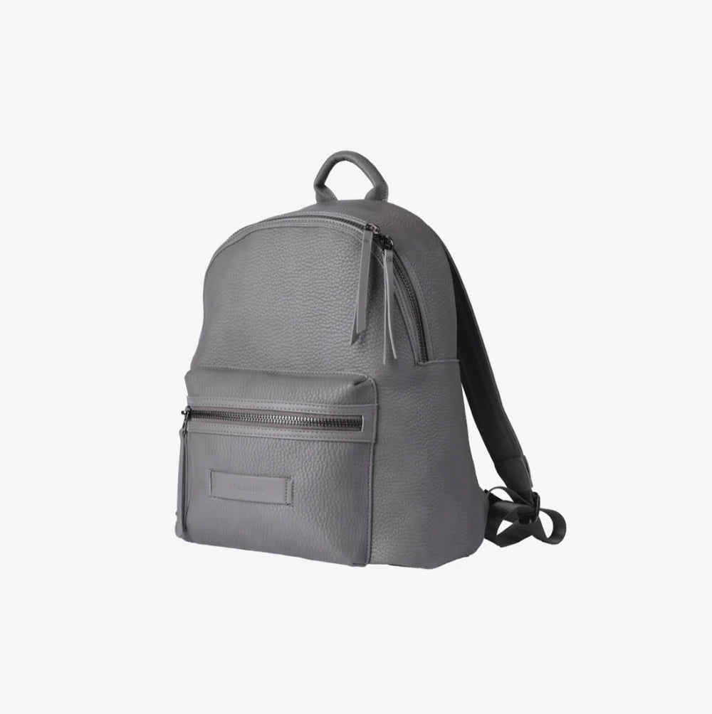 Bababing Luca Vegan Leather Changing Bag - Grey