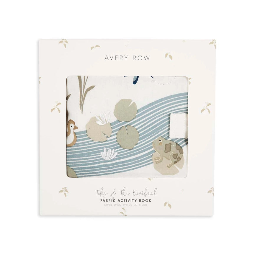 Avery Row Baby Fabric Book - Tales of the Riverbank