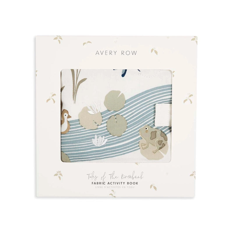 Avery Row Baby Fabric Book - Tales of the Riverbank